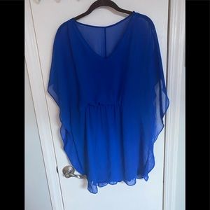 Navy Blue-Express Dress/Coverup